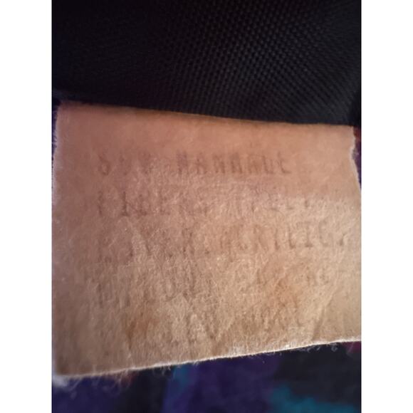 Vintage Jofeld Wool Aztec Long Full Length Hooded Coat Conch Buttons Medium - Picture 14 of 16